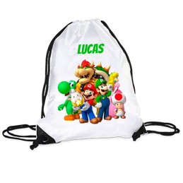 sac à cordons Mario bros