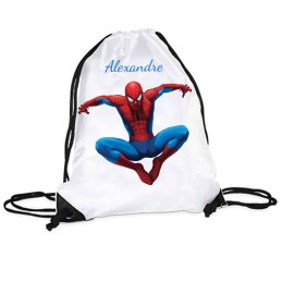 sac à cordons spiderman