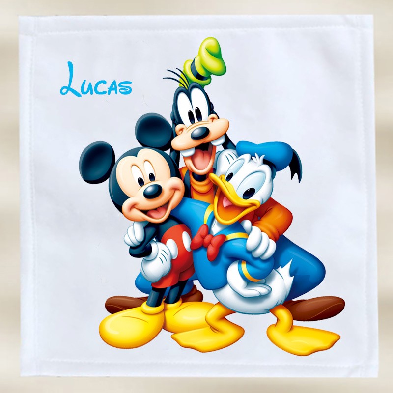 Serviette de table Mickey REF/LMIC93824 (Disney anniversaire)