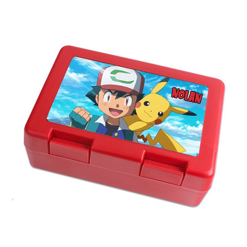 Boîte à goûter (lunch box) Pokémon Soleil et Lune 2017 (Solgaleo & Lunala)  - Anglais - NEUF