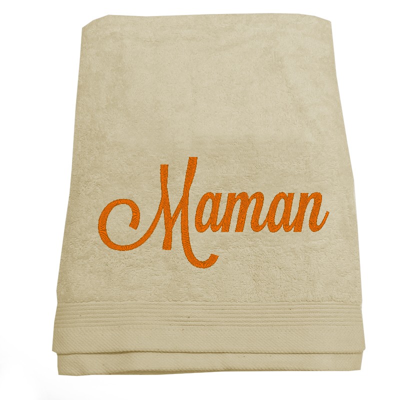 serviette personnalisée