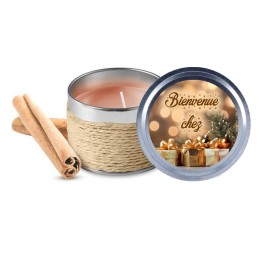 bougie parfumée personnalisée