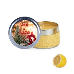 bougie parfumée personnalisée