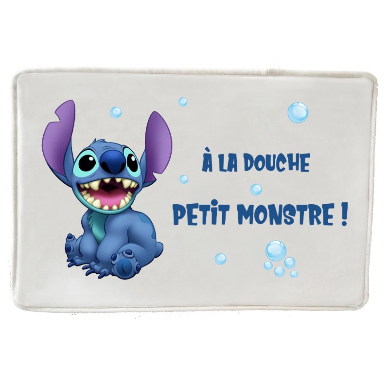 Tapis de Bain Personnalisé - Tapis de Bain Personnalisé Stitch - Tapis de  Bain Personnalisé Disney