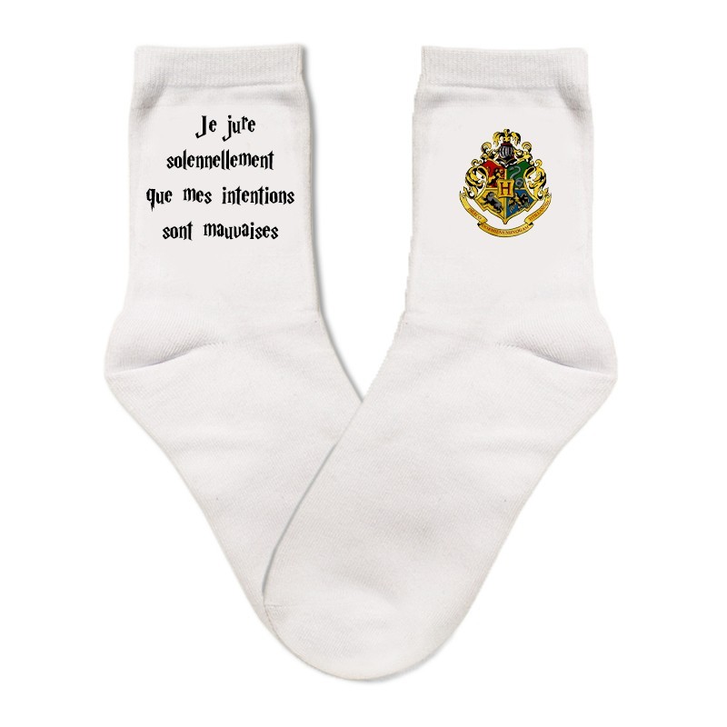 chaussette Harry Potter personnalisée