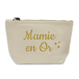 pochette coton bio personnalisable