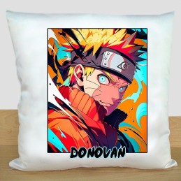 Coussin Naruto personnalisé