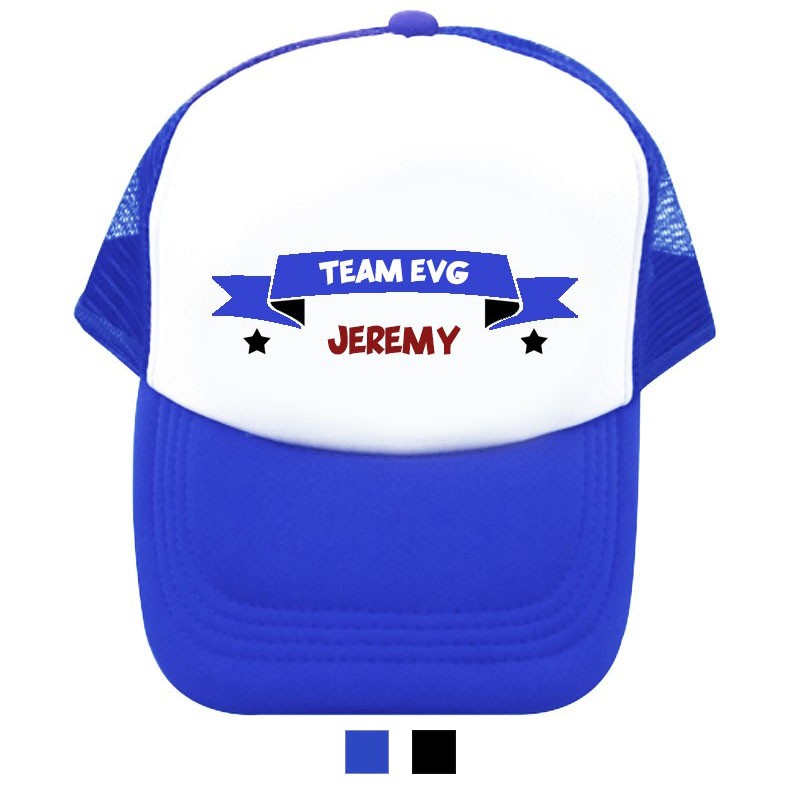 casquette EVG personnalisée