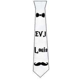 Cravate EVG personnalisée