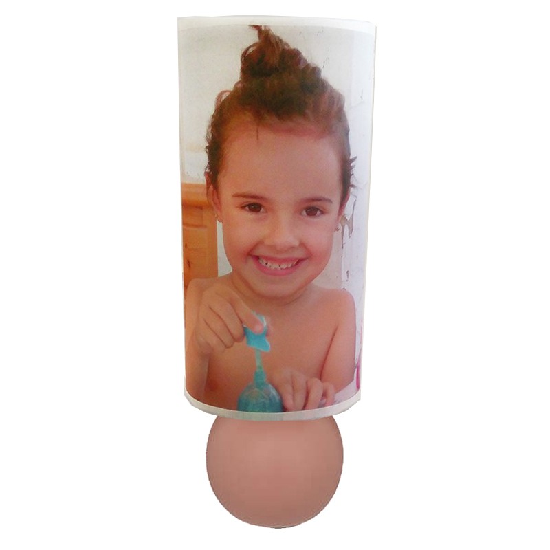 lampe totem personnalisée photo