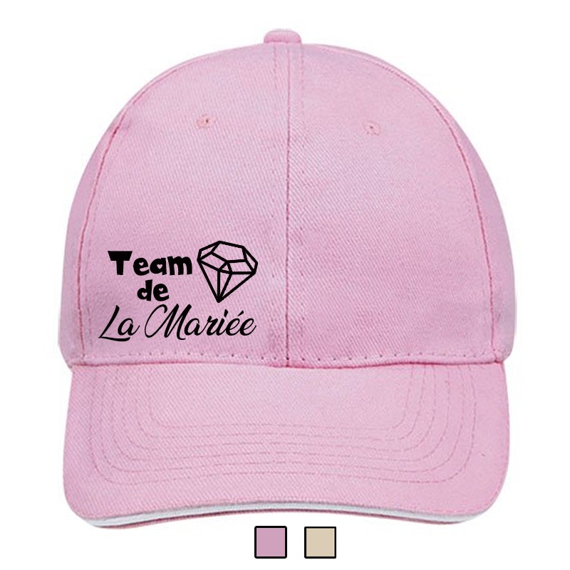 Casquette EVJF personnalisée