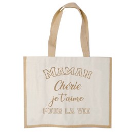 Sac jute personnalisable