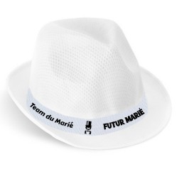 chapeau blanc evg
