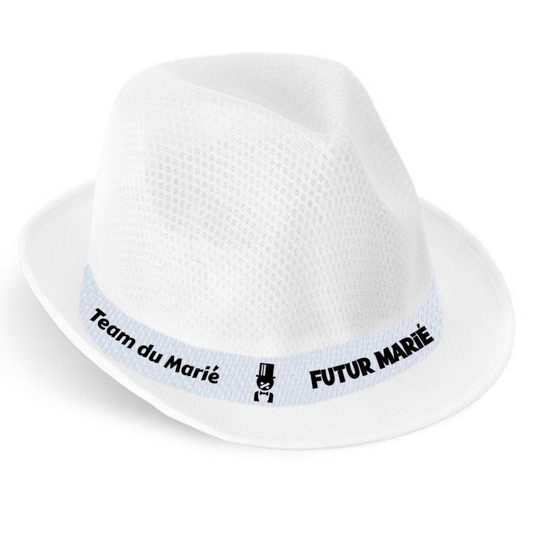 chapeau blanc evg