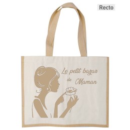 sac toile jute personnalisé