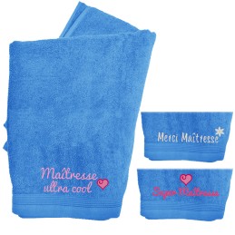 Serviette Maîtresse personnalisée