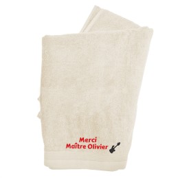 Serviette Maître personnalisée