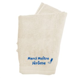 Serviette Maître personnalisée