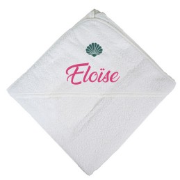 cape de bain personnalisée