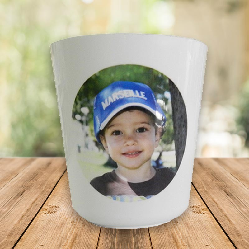 Gobelet enfant personnalisé photo et prénom