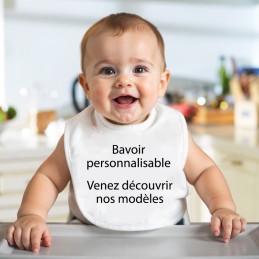 Bavoir bébé personnalisé