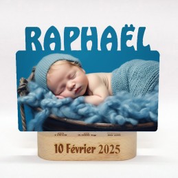 cadre naissance personnalisé avec photo