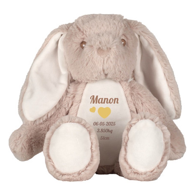 Peluche lapin personnalisée Peluche lapin personnalisée