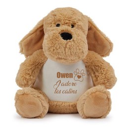 Peluche Chien personnalisée