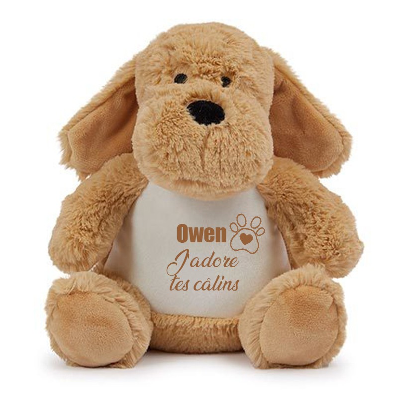 Peluche Chien personnalisée Peluche Chien personnalisée