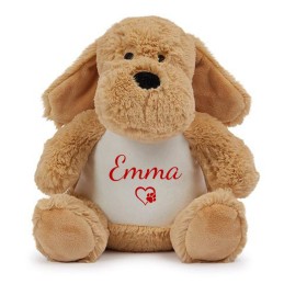 Peluche Chien personnalisée