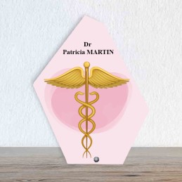 Trophée caducée médecin