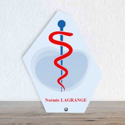 trophée infirmière personnalisé