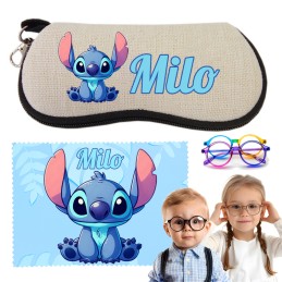 Etui lunette personnalisé Stitch