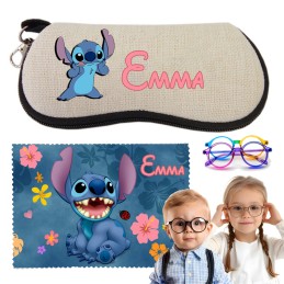 Etui lunette personnalisé Stitch