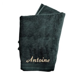serviette de toilette personnalisée