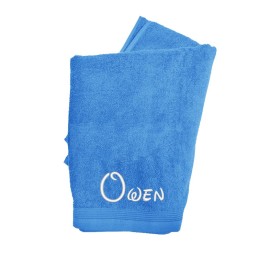 serviette de toilette personnalisée