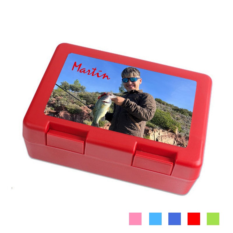 Boite à gouter personnalisée avec photo