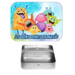 Boite à bons points Monstres