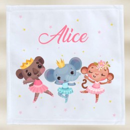Serviette de cantine Ballerines