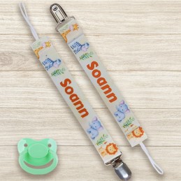 Attache-tétine personnalisée