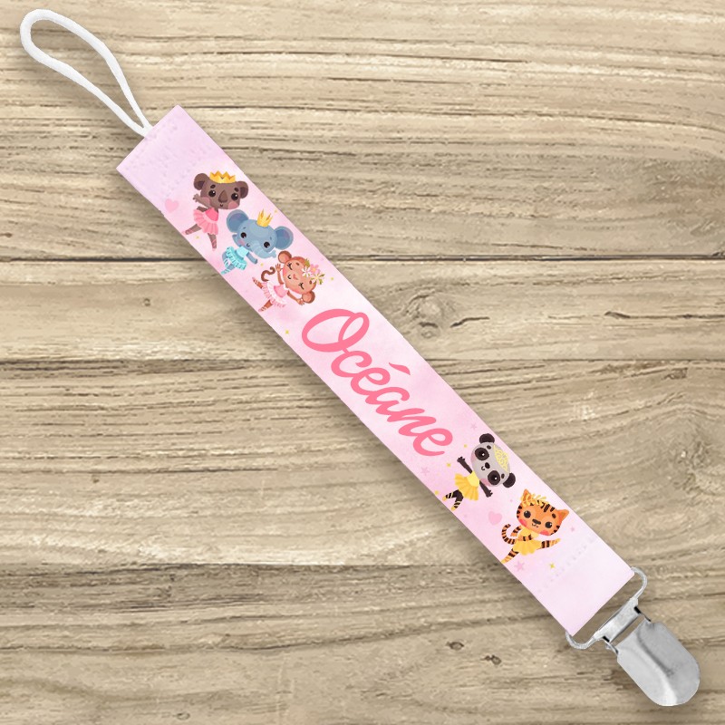 Attache-tétine personnalisée