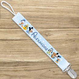 Attache-tétine Mickey personnalisée