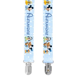 Attache-tétine Mickey personnalisée