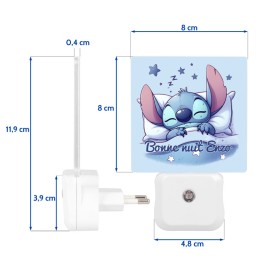 Veilleuse Stitch personnalisée