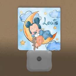 Veilleuse Mickey personnalisée