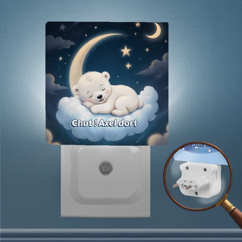 Veilleuse de nuit enfant personnalisée