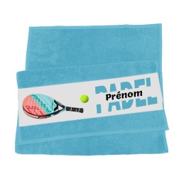 serviette de sport 30x50cm padel