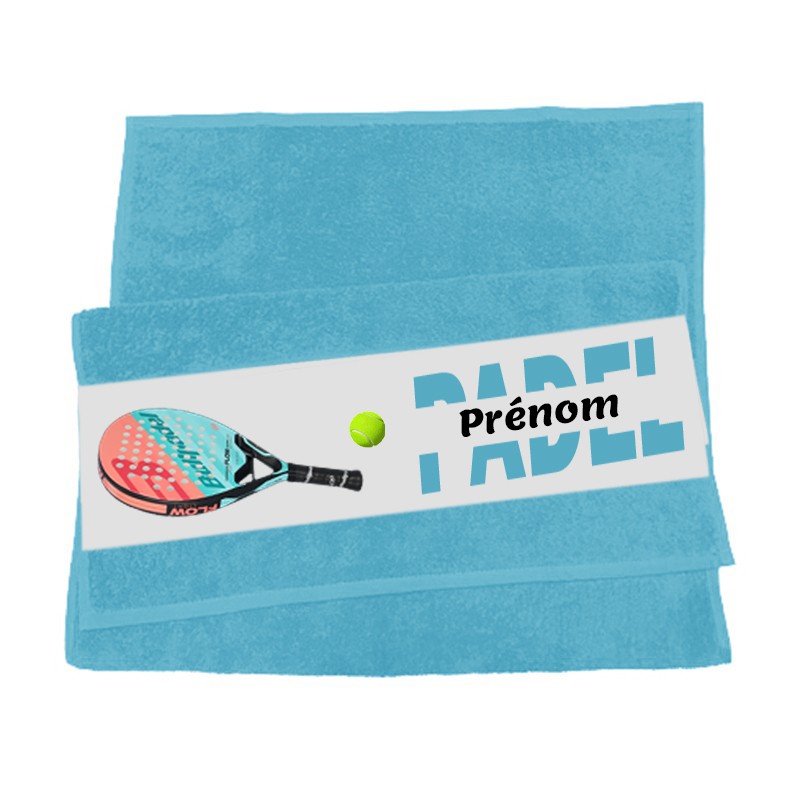 serviette de sport 30x50cm padel