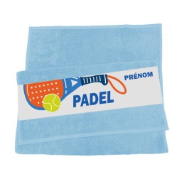 serviette de sport padel personnalisée