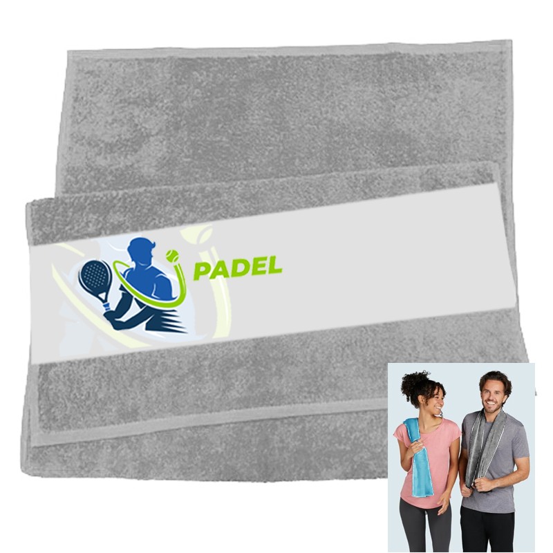 serviette de sport padel personnalisée